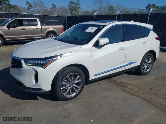 2023 Acura RDX w/Technology Package with VIN 5J8TC1H59PL000180, listed as a IAAI auction lot 41768187 with 23,980 mi miles. Bid and sale history available at carsss.com. Image 17.