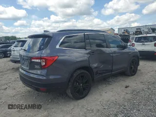 2021 Honda Pilot Special Edition with VIN 5FNYF6H29MB100339, listed as a Copart auction lot 55834795 with 45,113 mi miles and Salvage title. Bid and sale history available at DreamBid. Image 3.