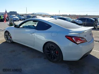 2013 Hyundai Genesis Coupe 3.8 R-Spec with VIN KMHHU6KJ2DU101504, listed as a IAAI auction lot 41469836 with 98,779 mi miles. Bid and sale history available at carsss.com. Image 3.