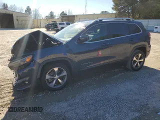2019 Jeep Cherokee Limited with VIN 1C4PJLDB3KD438791, listed as a Copart auction lot 88076605 with 66,533 mi miles and Salvage Title. Bid and sale history available at DreamBid. Image 1.