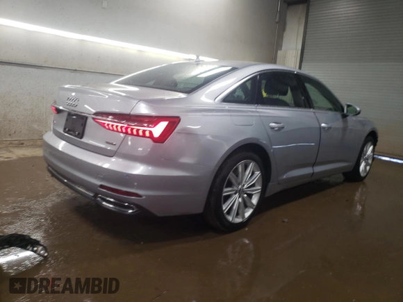 2019 Audi A6 Premium with VIN WAUD8AF23KN128423, listed as a Copart auction lot 47048335 with 68,056 mi miles and Salvage Title. Bid and sale history available at carsss.com. Image 3.