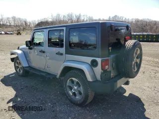 2018 Jeep Wrangler Unlimited Sahara z VIN 1C4BJWEG9JL835996, wystawiony jako Copart lot #51099005 z przebiegiem 42 962 mil mil oraz Szkoda całkowita • Salvage title. Historia ofert i sprzedaży dostępna na DreamBid. Obrazek 2.