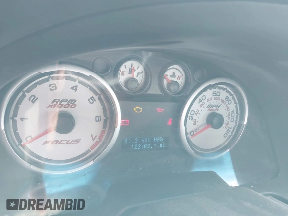 2008 Ford Focus SE with VIN 1FAHP35N18W265206, listed as a IAAI auction lot 42563966 with 122,103 mi miles and . Bid and sale history available at DreamBid. Image 7.