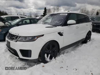 2019 Land Rover Range Rover Sport SE with VIN SALWG2RK9KA832948, listed as a Copart auction lot 44455445 with 110,466 mi miles and Clean Title. Bid and sale history available at carsss.com. Image 1.