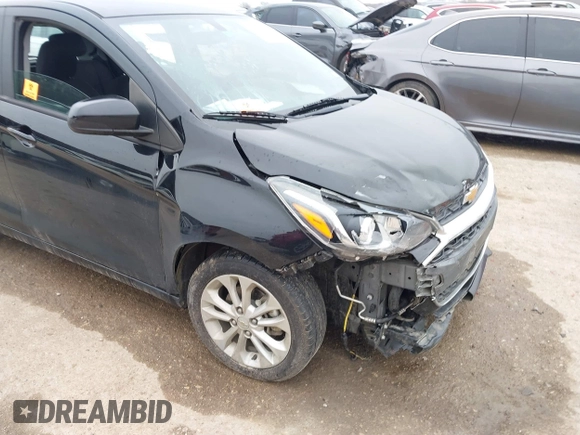 2022 Chevrolet Spark 1LT with VIN KL8CD6SA7NC005916, listed as a IAAI auction lot 41688642 with 1 mi miles. Bid and sale history available at carsss.com. Image 6.
