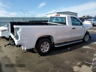 2024 Chevrolet Silverado 1500 Work Truck with VIN 3GCNAAED9RG277226, listed as a Copart auction lot 49495605 with 0 mi miles and Clean Title. Bid and sale history available at carsss.com. Image 3.