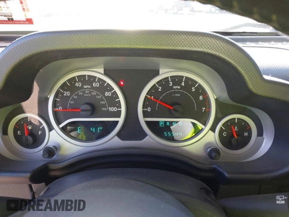 2010 Jeep Wrangler Unlimited Sahara with VIN 1J4HA5H16AL215659, listed as a IAAI auction lot 41749218 with 55,544 mi miles. Bid and sale history available at carsss.com. Image 7.