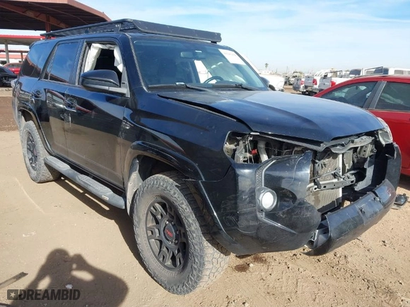 2016 Toyota 4Runner SR5 with VIN JTEZU5JR3G5136573, listed as a IAAI auction lot 41243438 with 109,897 mi miles. Bid and sale history available at carsss.com. Image 1.