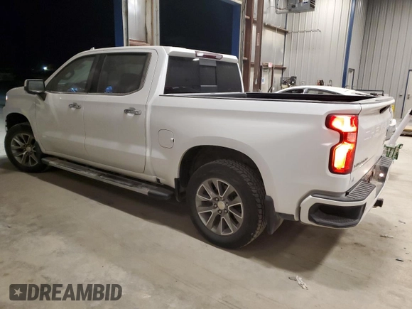 2019 Chevrolet Silverado 1500 High Country with VIN 1GCUYHED7KZ213143, listed as a Copart auction lot 87367524 with 73,225 mi miles and Salvage Title. Bid and sale history available at carsss.com. Image 2.