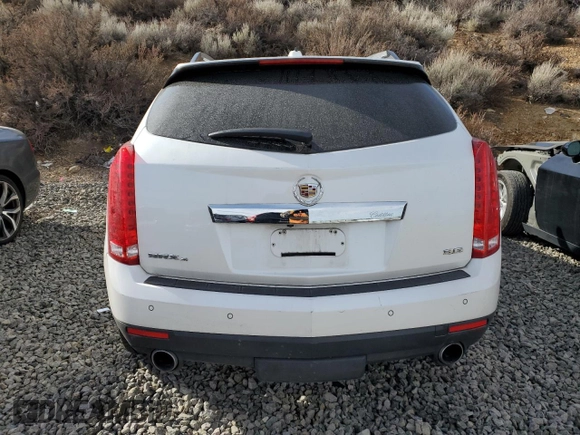 2015 Cadillac SRX Premium Collection with VIN 3GYFNGE31FS607737, listed as a Copart auction lot 44820555 with 0 mi miles and Salvage Title. Bid and sale history available at carsss.com. Image 6.