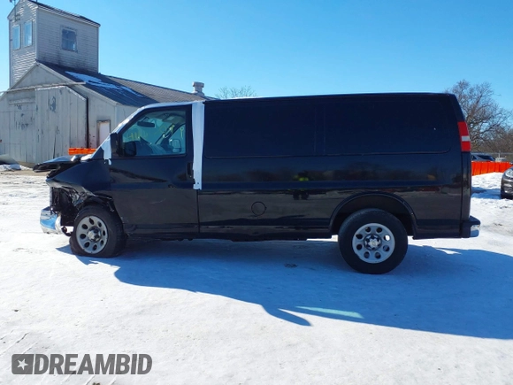 2012 Chevrolet Express Cargo with VIN 1GCSGAFXXC1142854, listed as a IAAI auction lot 41101209 with Not provided miles and . Bid and sale history available at DreamBid. Image 14.