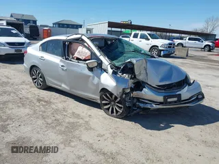 2015 Honda Civic EX-L z VIN 19XFB2F94FE103394, wystawiony jako IAAI lot #41632170 z przebiegiem Nie podano mil oraz . Historia ofert i sprzedaży dostępna na DreamBid. Obrazek 1.