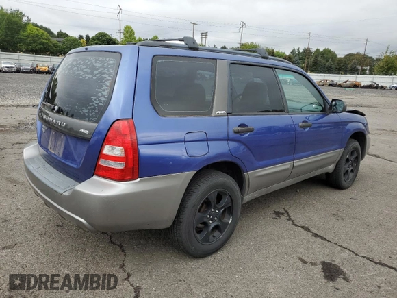 2003 Subaru Forester XS with VIN JF1SG656X3H700009, listed as a Copart auction lot 71077514 with 249,471 mi miles and Salvage Title. Bid and sale history available at carsss.com. Image 3.