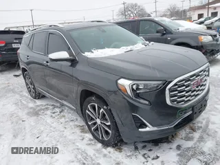 2019 GMC Terrain Denali with VIN 3GKALXEX2KL201449, listed as a IAAI auction lot 41566049 with 89,644 mi miles. Bid and sale history available at carsss.com. Image 1.