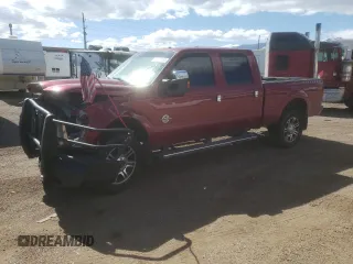 2015 Ford F-350 Platinum with VIN 1FT8W3BT3FEA22502, listed as a Copart auction lot 45839334 with 139,969 mi miles and Salvage title. Bid and sale history available at DreamBid. Image 1.