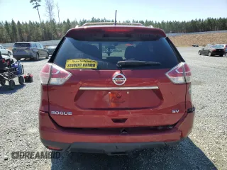 2015 Nissan Rogue SV with VIN 5N1AT2MT7FC825824, listed as a Copart auction lot 50576015 with 134,242 mi miles and Salvage Title. Bid and sale history available at carsss.com. Image 6.