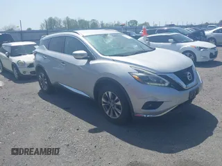 2018 Nissan Murano SV z VIN 5N1AZ2MG4JN150660, wystawiony jako IAAI lot #41897196 z przebiegiem 135 526 mil mil oraz . Historia ofert i sprzedaży dostępna na DreamBid. Obrazek 1.