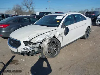 2014 Ford Taurus SHO with VIN 1FAHP2KT0EG164239, listed as a IAAI auction lot 41651825 with 218,919 mi miles. Bid and sale history available at carsss.com. Image 17.