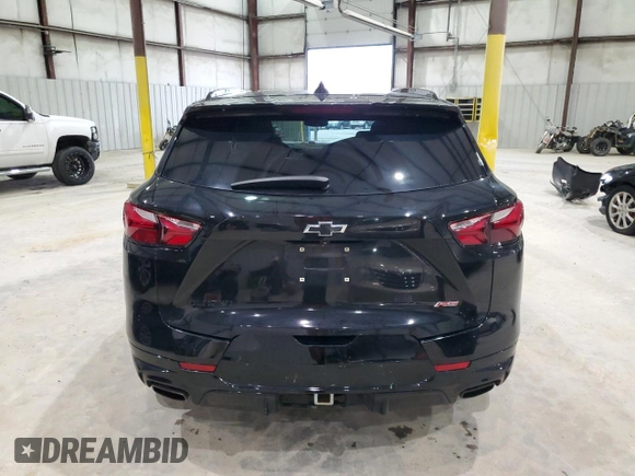 2021 Chevrolet Blazer RS with VIN 3GNKBERS4MS530627, listed as a Copart auction lot 56600235 with 100,684 mi miles and Salvage title. Bid and sale history available at DreamBid. Image 6.