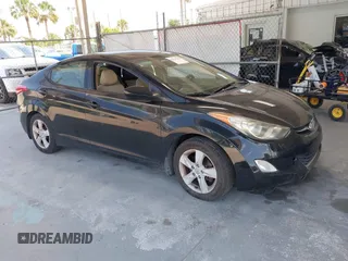 2013 Hyundai Elantra GLS with VIN KMHDH4AE9DU664481, listed as a IAAI auction lot 42314228 with 117,969 mi miles and . Bid and sale history available at DreamBid. Image 1.