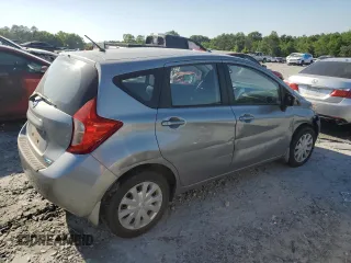 2015 Nissan Note S with VIN 3N1CE2CP6FL425689, listed as a Copart auction lot 52307185 with 105,536 mi miles and Salvage Title. Bid and sale history available at DreamBid. Image 3.
