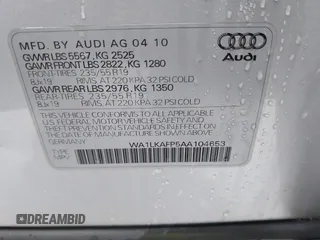 2010 Audi Q5 Premium Plus с VIN WA1LKAFP5AA104653, выставлен на аукционе IAAI как лот 41930488 с пробегом 81 934 миль миль и . История ставок и продаж доступна на DreamBid. Изображение 9.