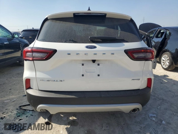 2024 Ford Escape Platinum with VIN 1FMCU9JAXRUA33229, listed as a Copart auction lot 44464685 with 5,431 mi miles and Salvage Title. Bid and sale history available at DreamBid. Image 6.