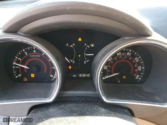 2009 Toyota Highlander Sport with VIN JTEDS43A192092594, listed as a Copart auction lot 46040585 with 163,640 mi miles and Salvage Title. Bid and sale history available at carsss.com. Image 9.