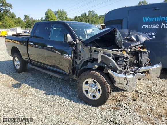 2018 Ram 2500 SLT with VIN 3C6TR5DT6JG147464, listed as a Copart auction lot 71067794 with 0 mi miles and Salvage Title. Bid and sale history available at carsss.com. Image 4.