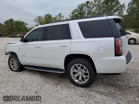 2017 GMC Yukon SLT with VIN 1GKS1BKC5HR321682, listed as a Copart auction lot 88432205 with 109,017 mi miles and Salvage Title. Bid and sale history available at carsss.com. Image 2.