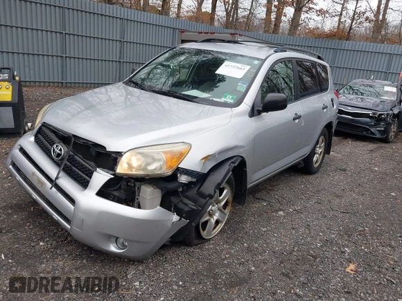 2008 Toyota RAV4 with VIN JTMBD33V786076474, listed as a IAAI auction lot 41737663 with 127,164 mi miles. Bid and sale history available at carsss.com. Image 2.