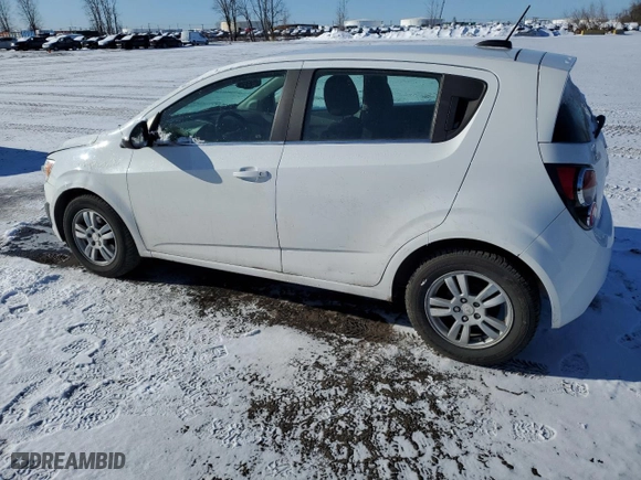 2015 Chevrolet Sonic LT with VIN 1G1JC6SH9F4107687, listed as a Copart auction lot 52183255 with 41,112 mi miles and Salvage Title. Bid and sale history available at carsss.com. Image 2.