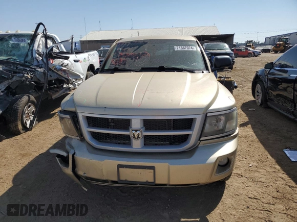 2011 Ram Dakota Bighorn/Lonestar with VIN 1D7RW3GP2BS691829, listed as a Copart auction lot 71587074 with 149,669 mi miles and Salvage Title. Bid and sale history available at carsss.com. Image 5.