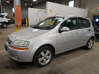 2008 Chevrolet Aveo LS with VIN KL1TD66658B075719, listed as a Copart auction lot 49872915 with 121,042 mi miles and Non Repairable. Bid and sale history available at DreamBid. Image 1.