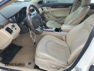2012 Cadillac CTS Premium with VIN 1G6DS5E35C0107306, listed as a Copart auction lot 57486615 with 149,012 mi miles and Salvage title. Bid and sale history available at DreamBid. Image 7.