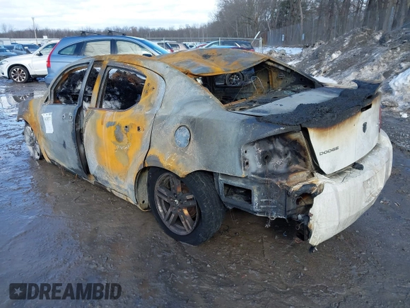 2010 Dodge Avenger R/T with VIN 1B3CC5FB0AN161626, listed as a IAAI auction lot 41678337 with Not Provided miles and . Bid and sale history available at DreamBid. Image 3.