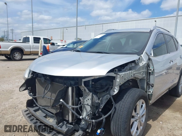 2016 Nissan Rogue S with VIN KNMAT2MT7GP595135, listed as a IAAI auction lot 41807286 with 103,576 mi miles and . Bid and sale history available at DreamBid. Image 6.