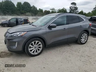 2021 Ford Escape Titanium Hybrid with VIN 1FMCU0DZ1MUB16456, listed as a Copart auction lot 59753915 with 38,314 mi miles and Salvage title. Bid and sale history available at DreamBid. Image 1.