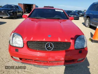 2000 Mercedes-Benz SLK-Class Kompressor with VIN WDBKK47F2YF161123, listed as a Copart auction lot 74316614 with 95,071 mi miles and Salvage Title. Bid and sale history available at carsss.com. Image 5.