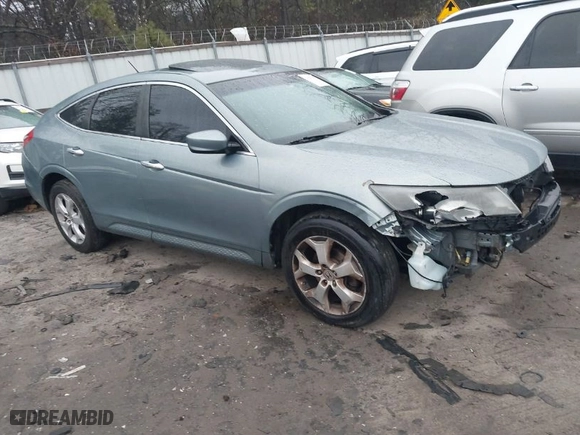 2010 Honda Accord Crosstour EX-L with VIN 5J6TF2H56AL002384, listed as a IAAI auction lot 41543799 with 201,961 mi miles. Bid and sale history available at carsss.com. Image 1.