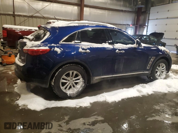 2016 Infiniti QX70 with VIN JN8CS1MW3GM750317, listed as a Copart auction lot 45525785 with 100,318 mi miles and Clean title. Bid and sale history available at DreamBid. Image 3.