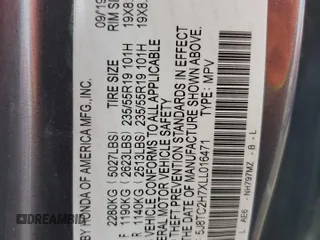 2020 Acura RDX Advance z VIN 5J8TC2H7XLL016471, wystawiony jako Copart lot #60913445 z przebiegiem 79 203 mil mil oraz Szkoda całkowita • Salvage title. Historia ofert i sprzedaży dostępna na DreamBid. Obrazek 13.