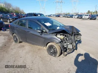 2015 Ford Fiesta SE with VIN 3FADP4BJ1FM128656, listed as a IAAI auction lot 41987997 with 106,588 mi miles. Bid and sale history available at carsss.com. Image 1.