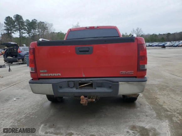 2011 GMC Sierra 1500 SL with VIN 3GTP2UEA1BG130871, listed as a Copart auction lot 44557745 with 275,949 mi miles and Salvage Title. Bid and sale history available at carsss.com. Image 6.