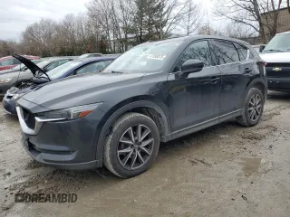 2017 Mazda CX-5 Grand Touring with VIN JM3KFADL9H0145476, listed as a Copart auction lot 47098875 with 96,132 mi miles and Salvage Title. Bid and sale history available at carsss.com. Image 1.