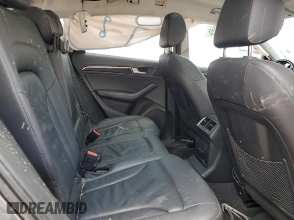 2014 Audi Q5 Premium Plus z VIN WA1LFAFP2EA104331, wystawiony jako Copart lot #56336885 z przebiegiem Nie podano mil oraz Szkoda całkowita • Salvage title. Historia ofert i sprzedaży dostępna na DreamBid. Obrazek 10.