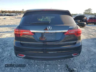 2016 Acura MDX with VIN 5FRYD3H29GB003987, listed as a Copart auction lot 83201584 with 86,637 mi miles and Salvage Title. Bid and sale history available at carsss.com. Image 6.