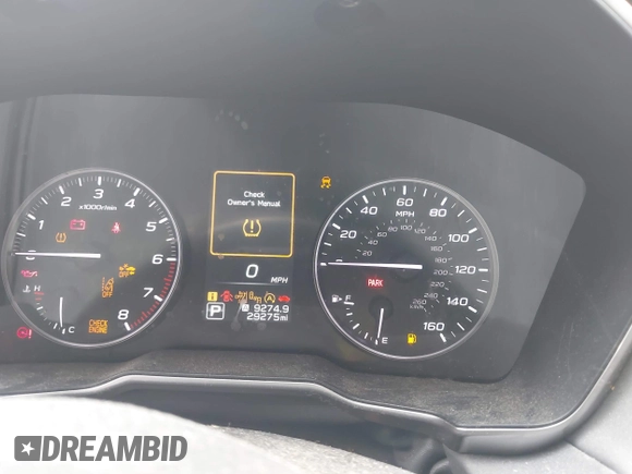 2023 Subaru Outback Onyx with VIN 4S4BTAJC8P3129347, listed as a IAAI auction lot 42741518 with 29,275 mi miles and . Bid and sale history available at DreamBid. Image 7.