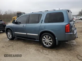 2008 Infiniti QX56 with VIN 5N3AA08C78N901402, listed as a Copart auction lot 81954654 with 280,494 mi miles and Non Repairable. Bid and sale history available at carsss.com. Image 2.