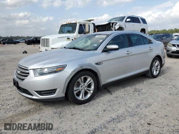 2015 Ford Taurus SEL with VIN 1FAHP2E80FG207342, listed as a Copart auction lot 55469205 with 116,529 mi miles and Clean Title. Bid and sale history available at carsss.com. Image 1.